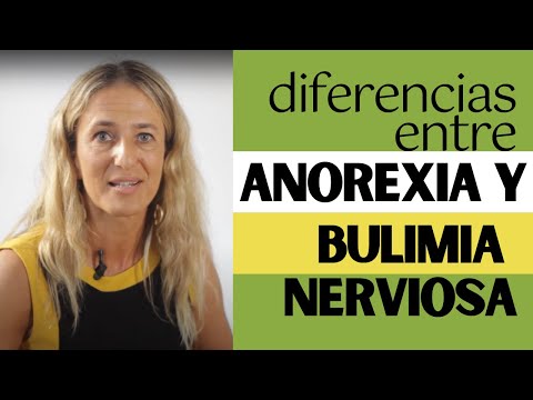 Diferencia entre anorexia y bulimia cuadro comparativo