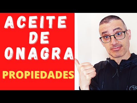 Que es el aceite de onagra