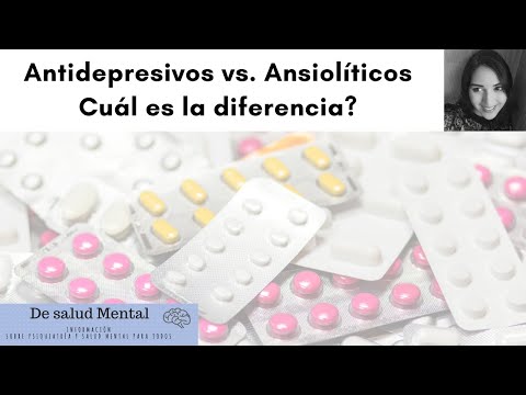 Nombres de medicamentos antidepresivos y ansioliticos