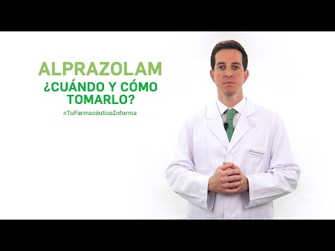 Alprazolam 0.25 mg para que sirve