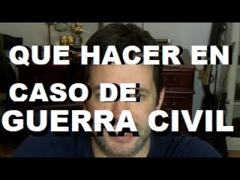 Que hacer en caso de guerra