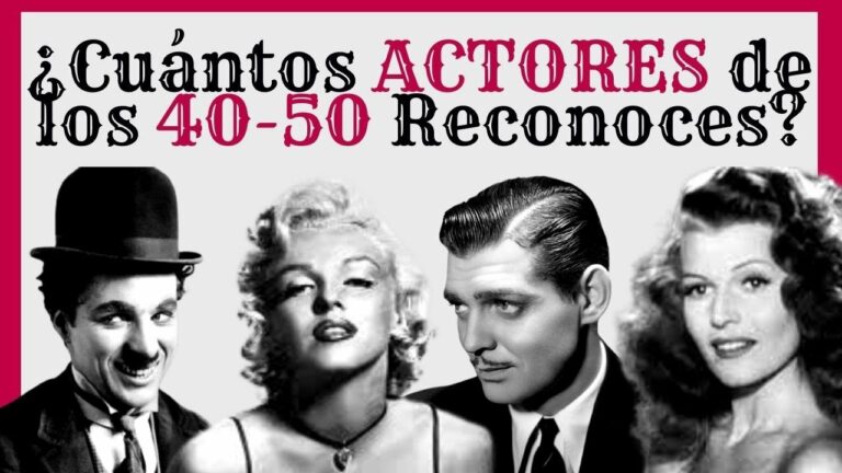 Actores americanos anos 40-50