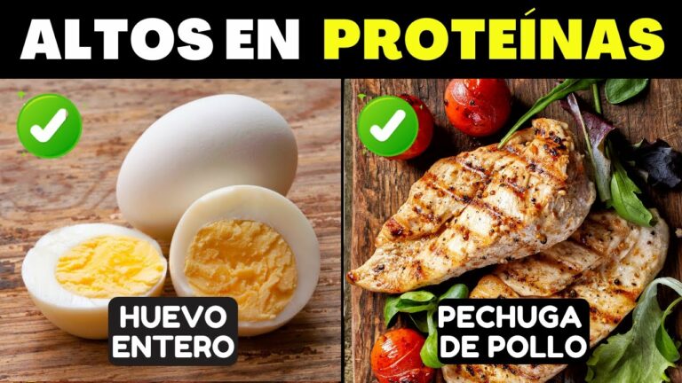 Alimentos ricos en proteinas para adelgazar