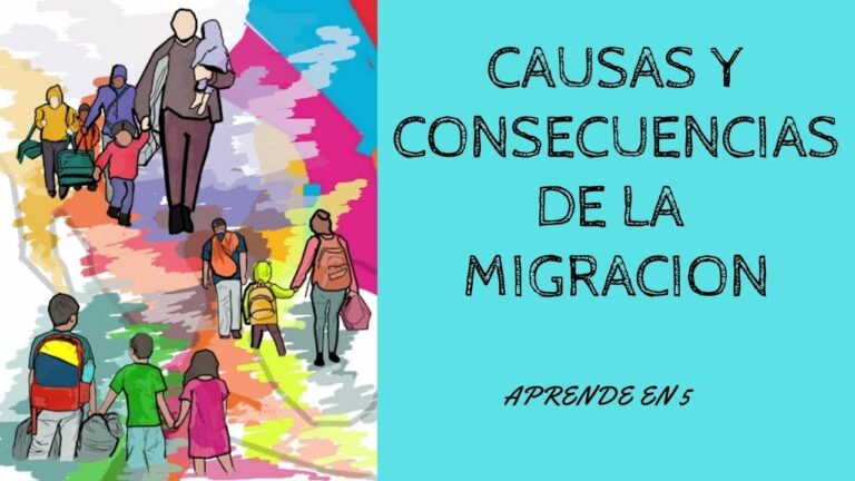 Causas y consecuencias de la migracion