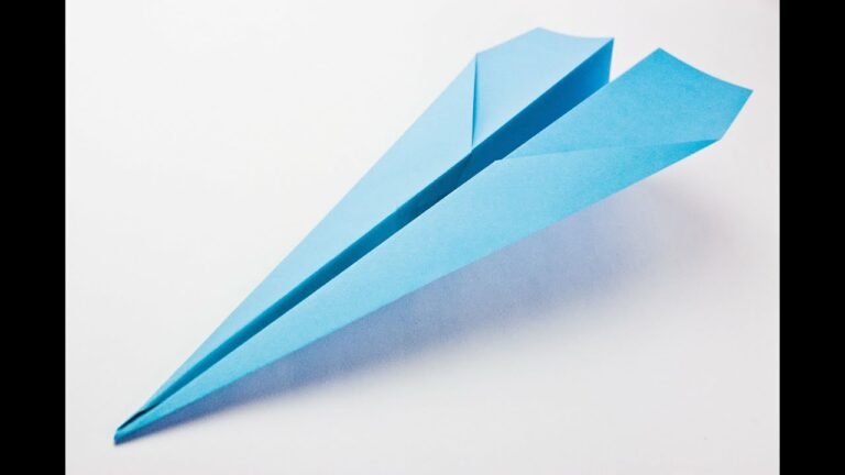 Como hacer aviones de papel facil