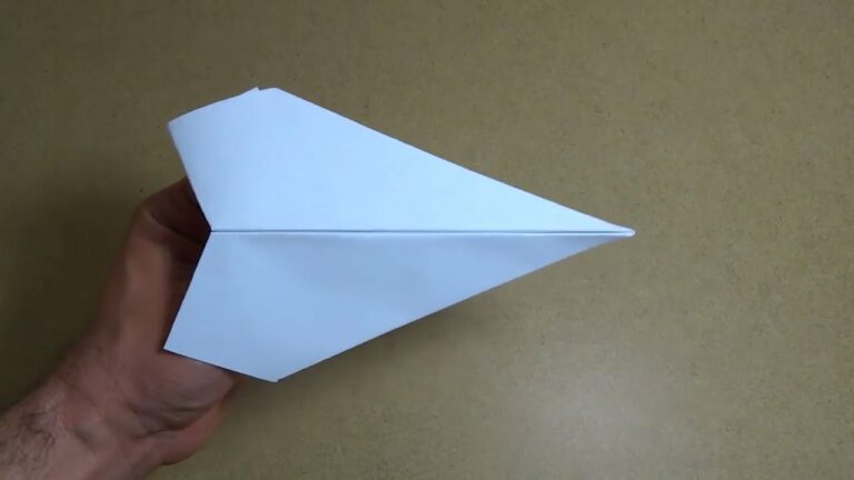 Como se hacen aviones de papel