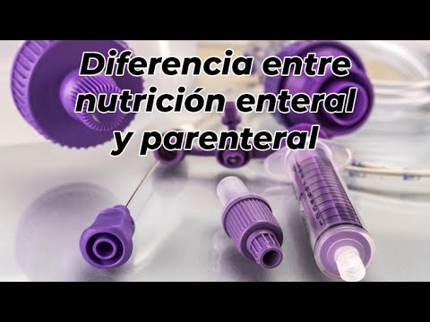 Diferencia entre nutricion enteral y parenteral