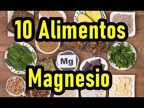 En que alimentos se encuentra el magnesio