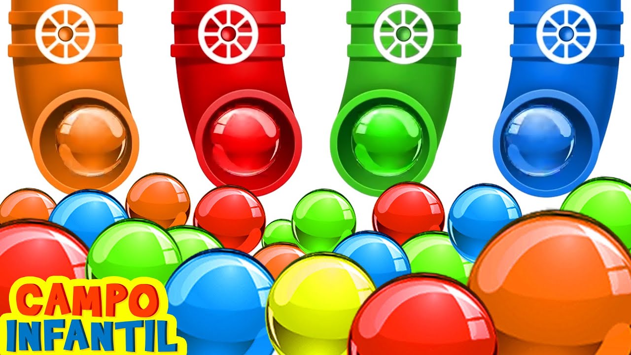 juego de bolas de colores de tod