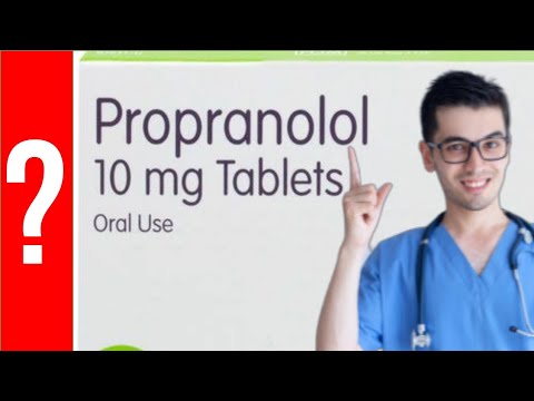 Propranolol 10 mg para que sirve