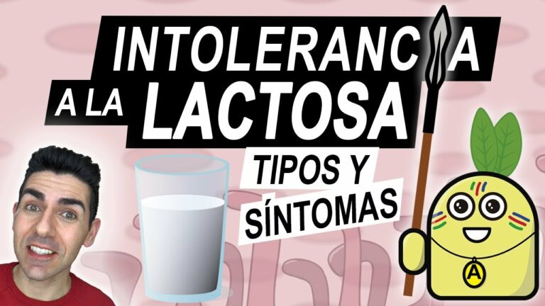 Tipos de intolerancia a la lactosa