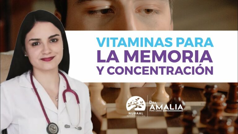 Vitaminas para aumentar la memoria y concentracion