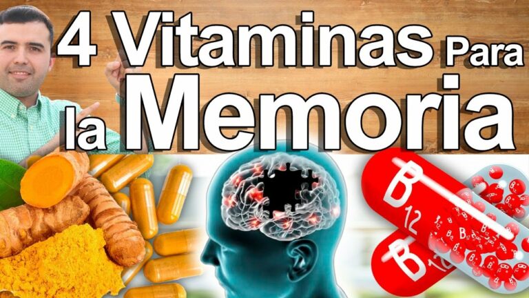 Vitaminas para la memoria y concentracion para adultos